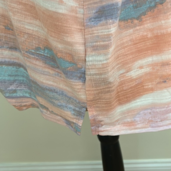 Zac & Rachel  multi colored “pucker knit” top. Size XL. NWT. - Picture 8 of 11